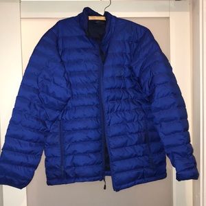 Men’s Blue puffy coat